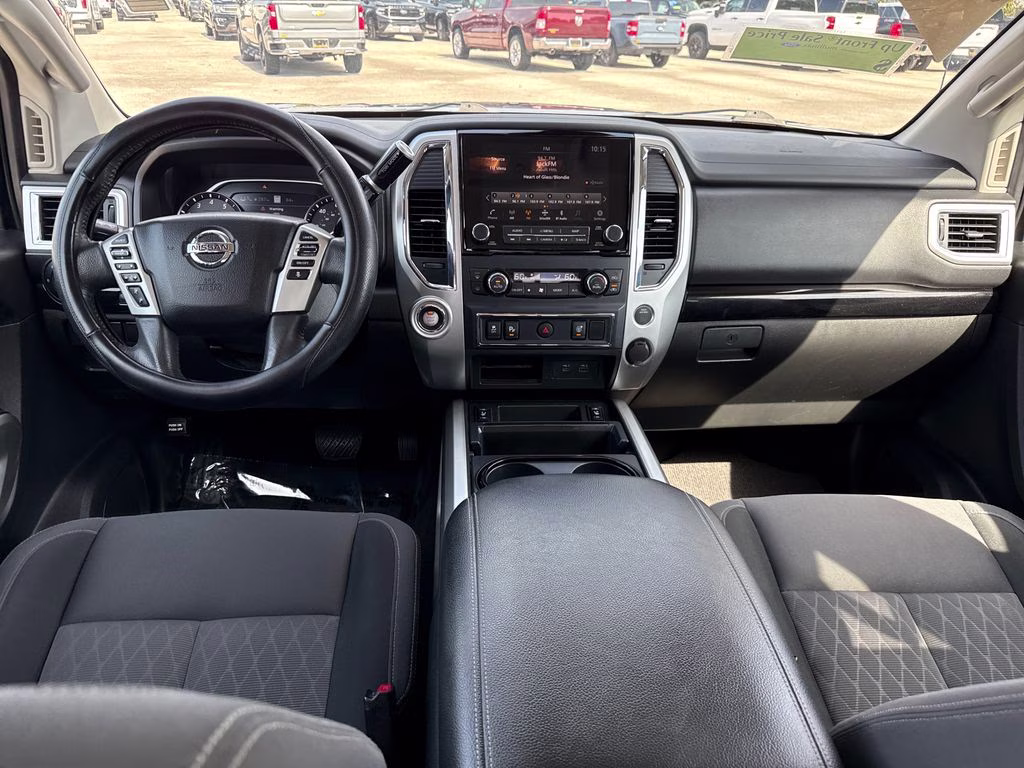 2021 Gun Metallic Nissan Titan SV RWD Truck