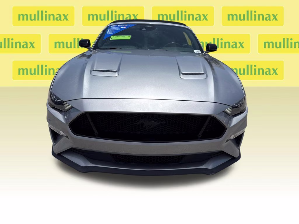 2022 Iconic Silver Metallic Ford Mustang GT Premium RWD Convertible