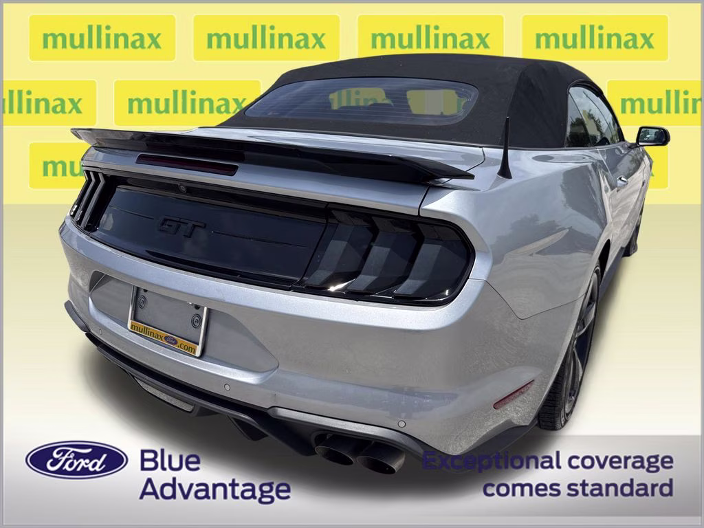2022 Iconic Silver Metallic Ford Mustang GT Premium RWD Convertible