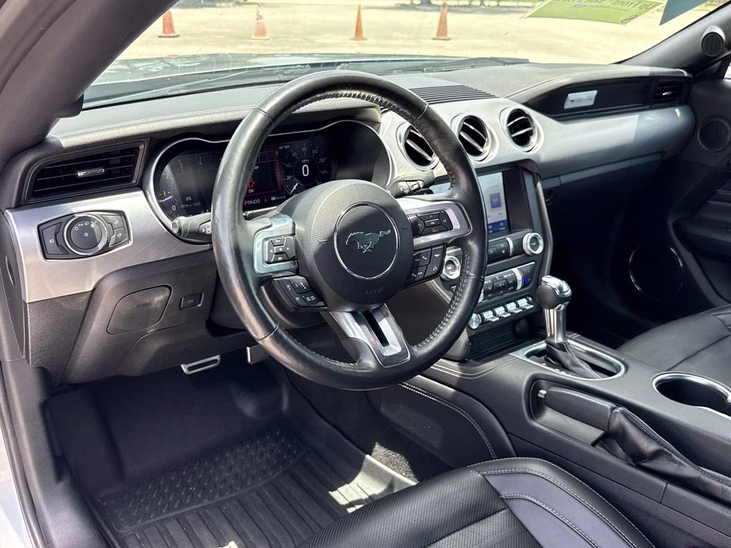 2022 Iconic Silver Metallic Ford Mustang GT Premium RWD Convertible