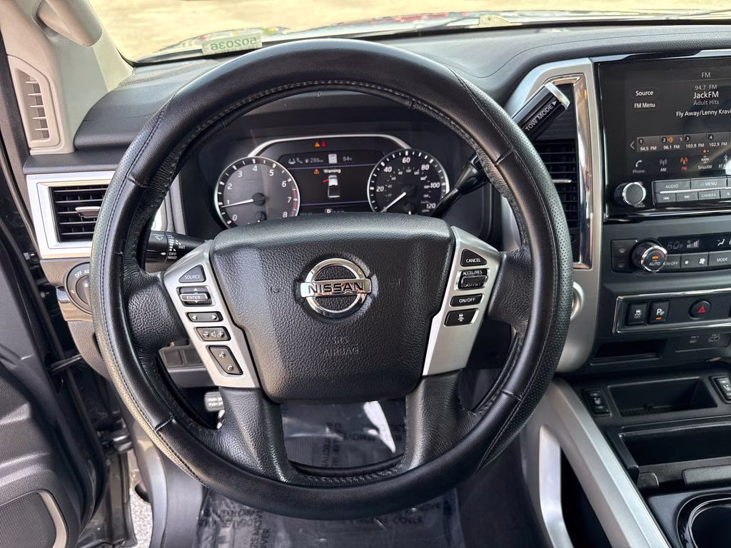 2021 Gun Metallic Nissan Titan SV RWD Truck