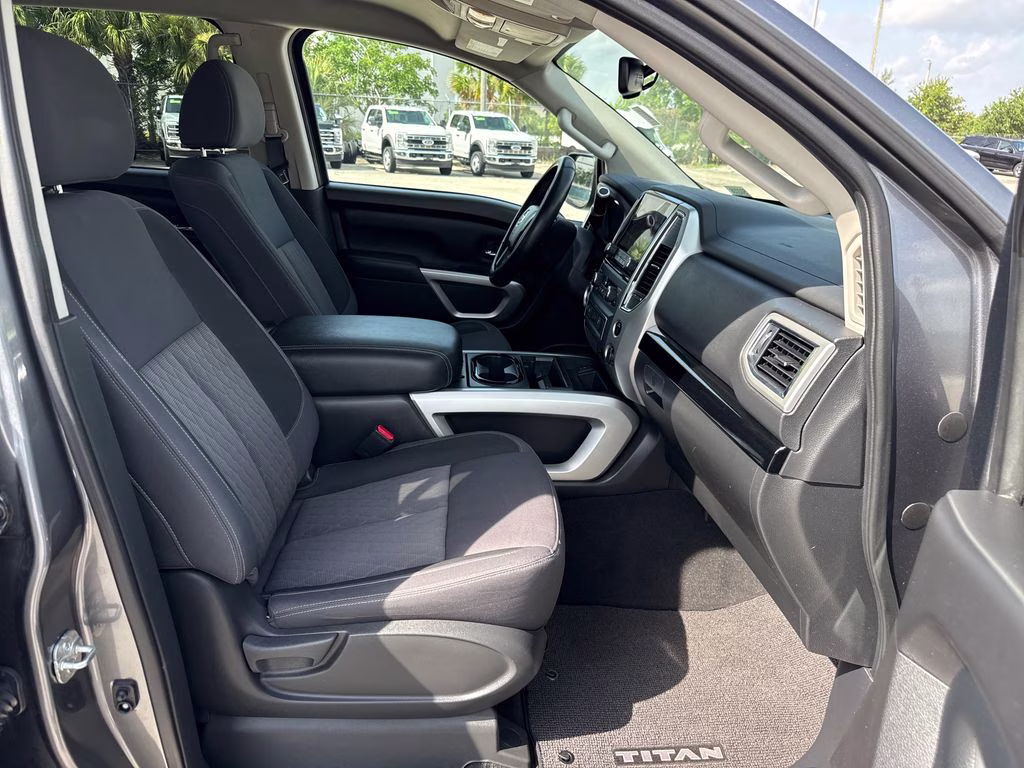 2021 Gun Metallic Nissan Titan SV RWD Truck