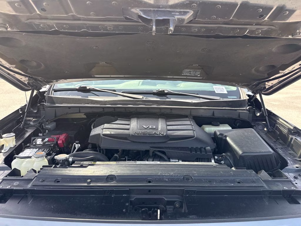 2021 Gun Metallic Nissan Titan SV RWD Truck