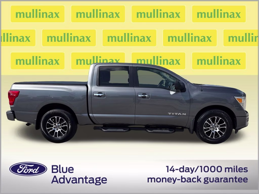 2021 Gun Metallic Nissan Titan SV RWD Truck