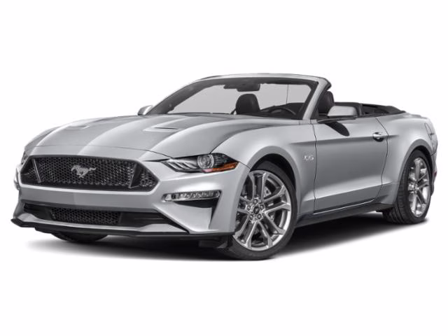 2022 Iconic Silver Metallic Ford Mustang GT Premium RWD Convertible