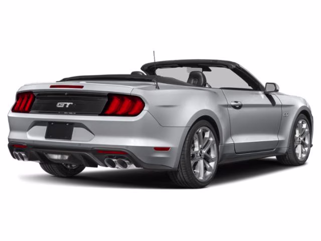 2022 Iconic Silver Metallic Ford Mustang GT Premium RWD Convertible