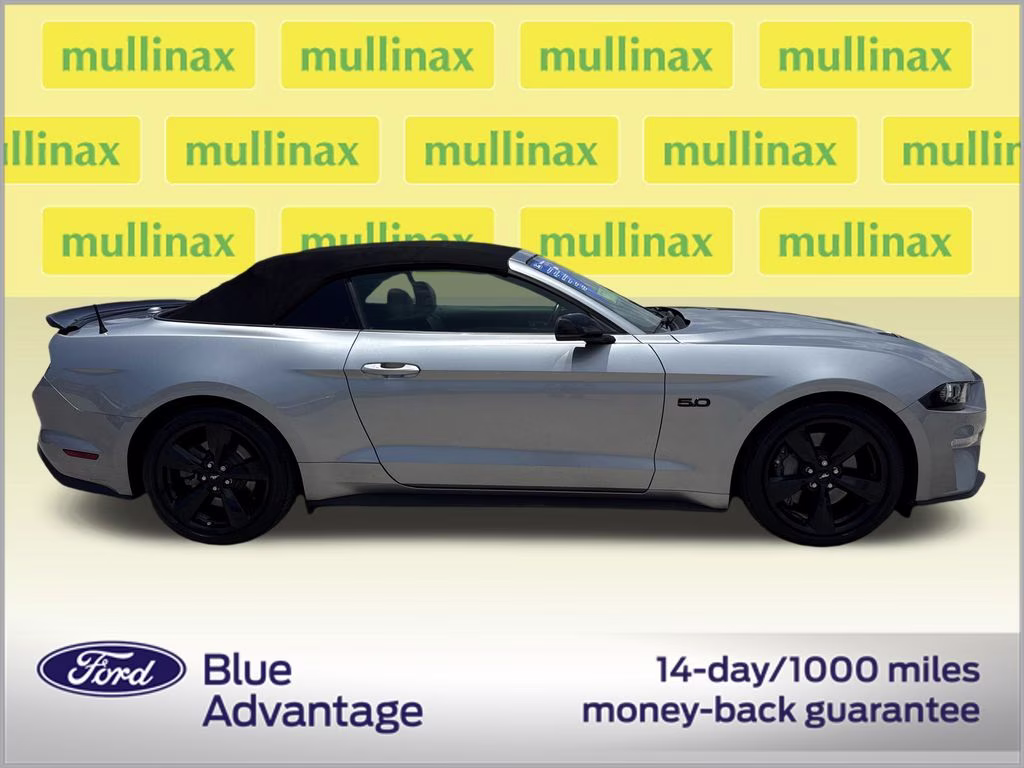 2022 Iconic Silver Metallic Ford Mustang GT Premium RWD Convertible