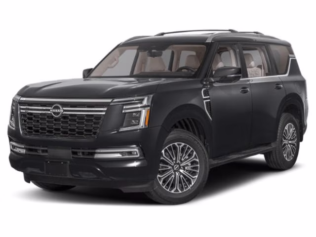 2026 Super Black Nissan Armada Platinum 4X4 SUV