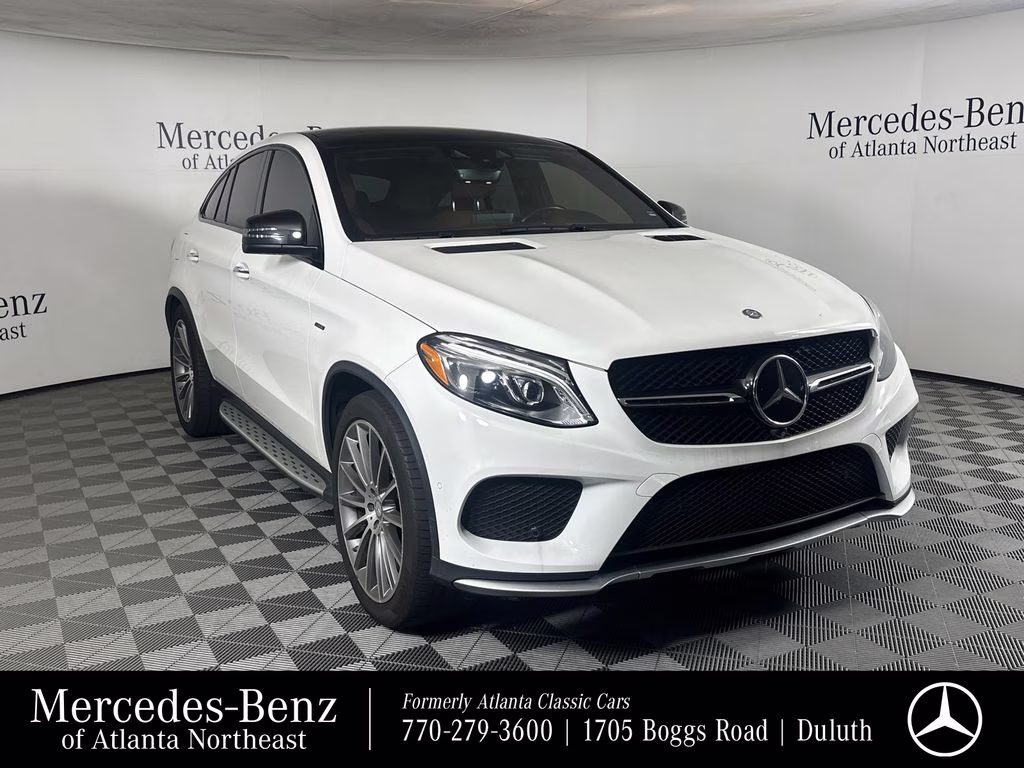 2016 White Mercedes-Benz GLE GLE 450 AMG AWD SUV