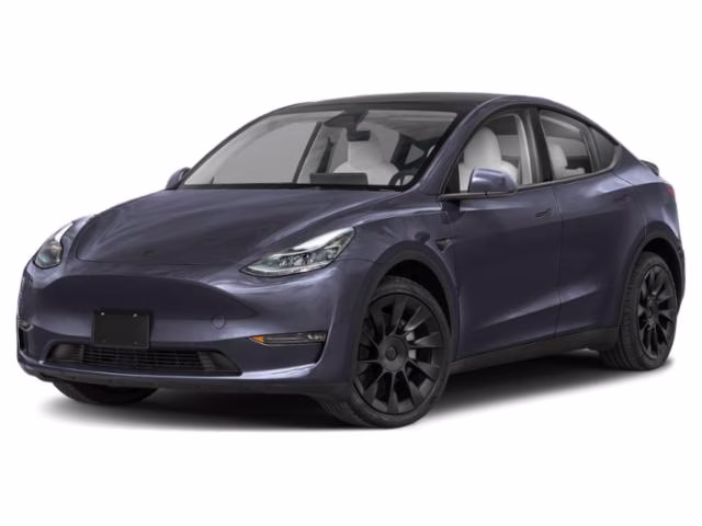 2024 Gray Tesla Model Y Long Range AWD SUV