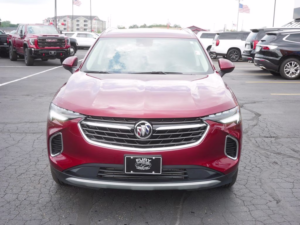2023 Cinnabar Metallic Buick Envision Preferred AWD SUV