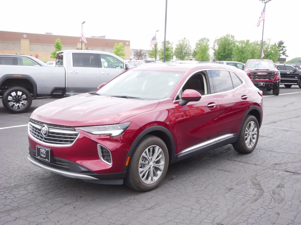 2023 Cinnabar Metallic Buick Envision Preferred AWD SUV