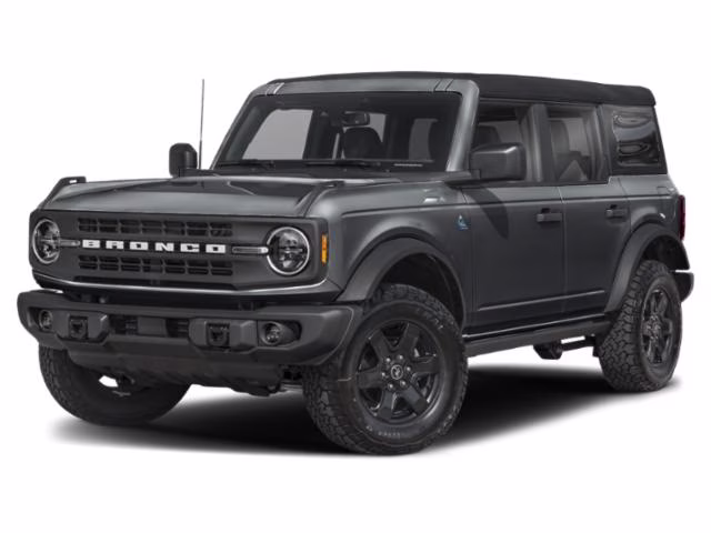 2024 Carbonized Gray Metallic Ford Bronco Black Diamond 4X4 Convertible