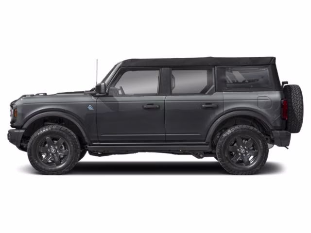 2024 Carbonized Gray Metallic Ford Bronco Black Diamond 4X4 Convertible
