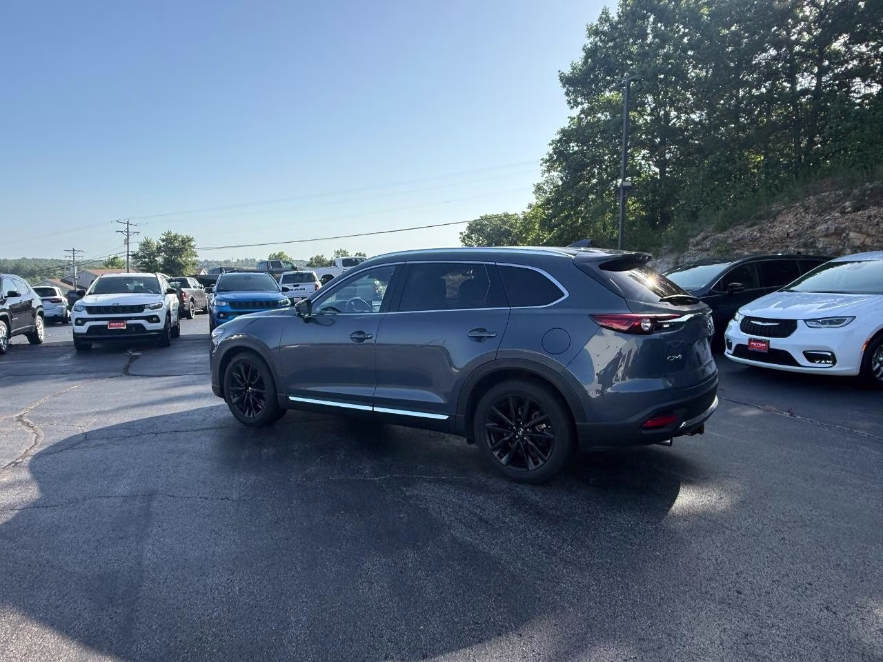 2021 BLUE Mazda CX-9 Carbon Edition FWD SUV