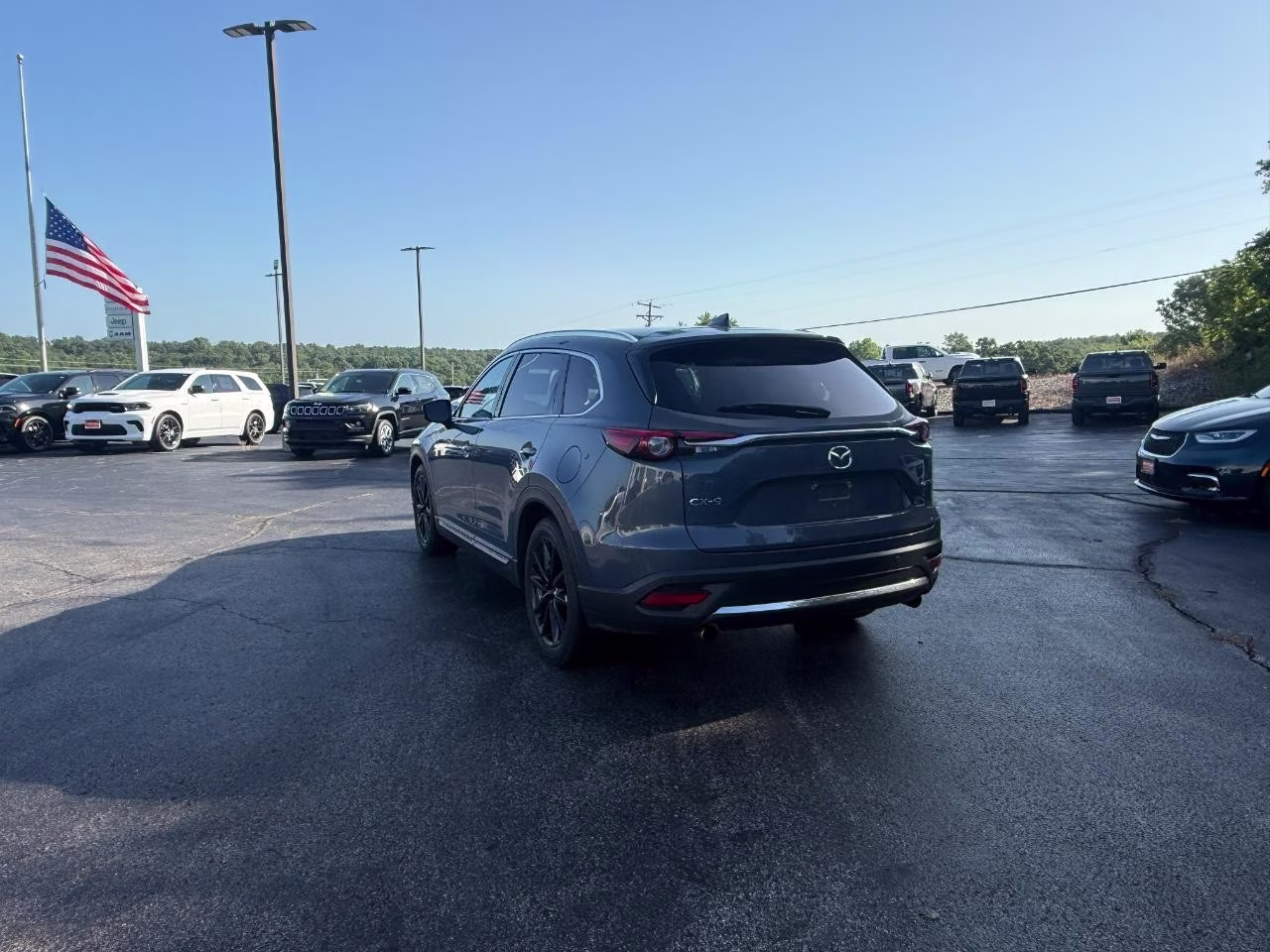 2021 BLUE Mazda CX-9 Carbon Edition FWD SUV