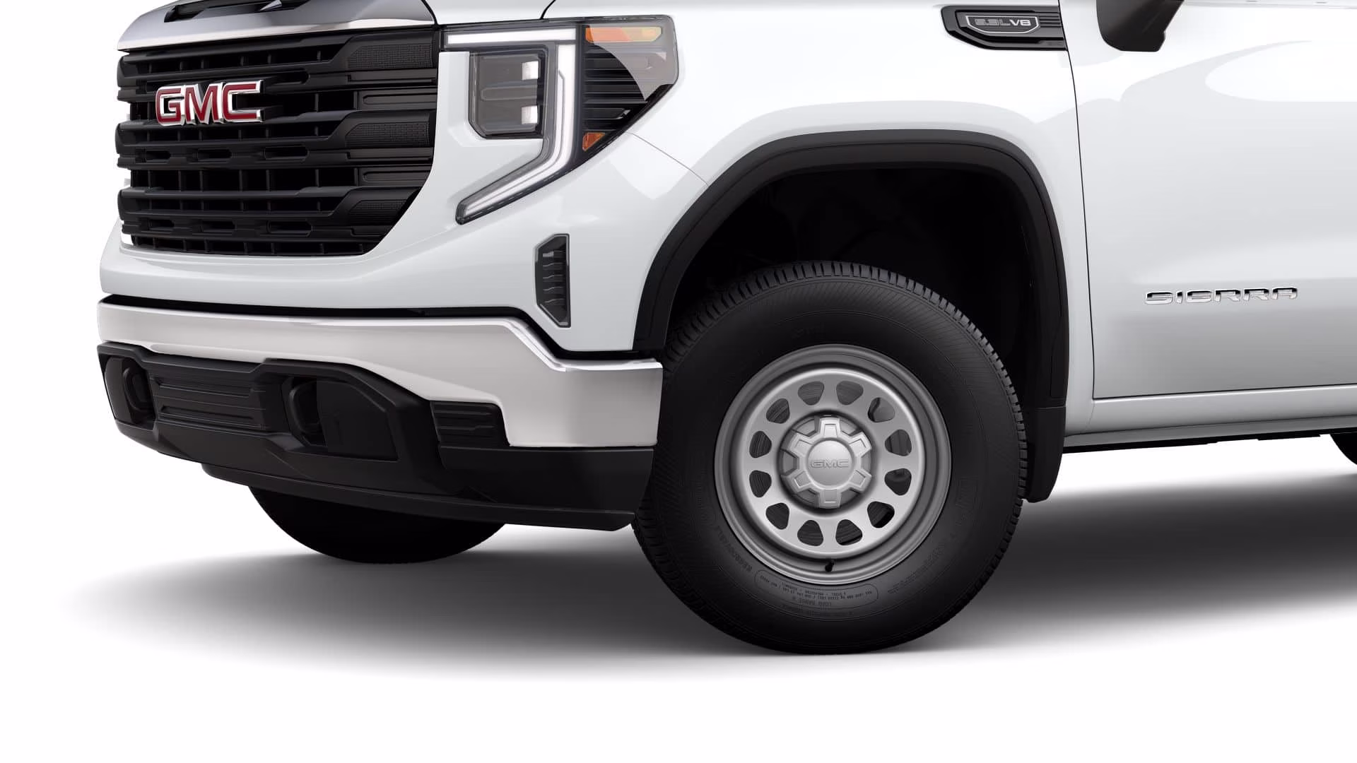 2026 Summit White GMC Sierra 1500 Pro 4X4 Truck