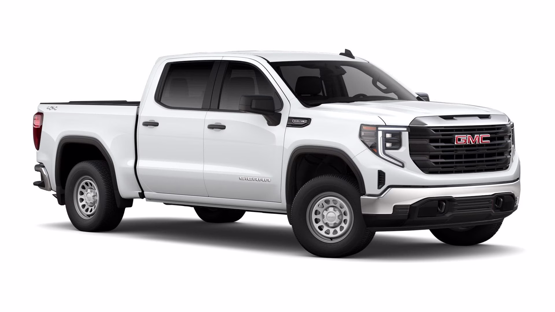 2026 Summit White GMC Sierra 1500 Pro 4X4 Truck