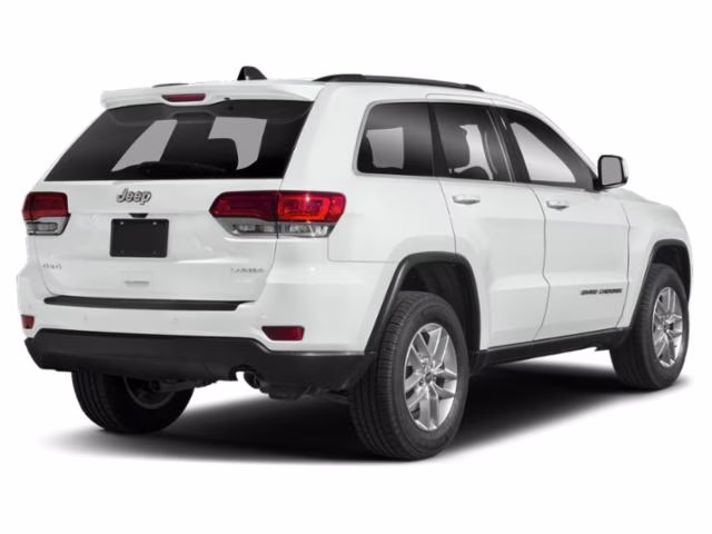 2019 White Jeep Grand Cherokee Laredo RWD Crossover