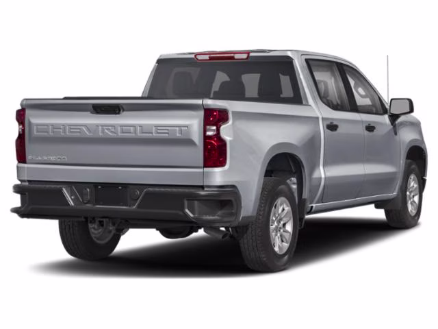 2026 Sterling Gray Metallic Chevrolet Silverado 1500 Custom 4X4 Truck