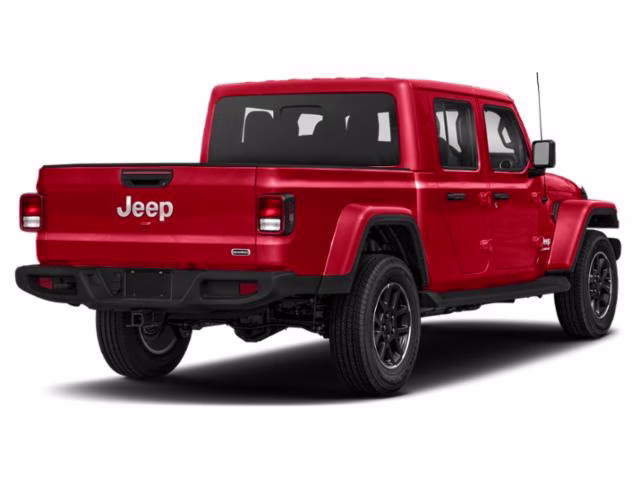 2022 Firecracker Red Clearcoat Jeep Gladiator Overland 4X4 Truck