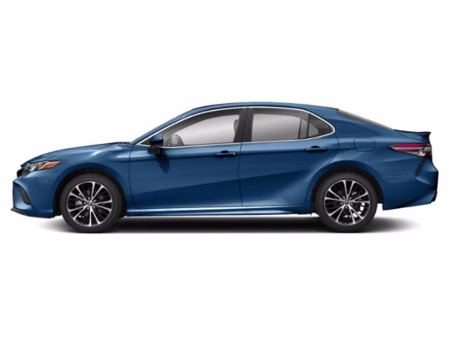 2020 Blue Streak Metallic Toyota Camry SE FWD Sedan