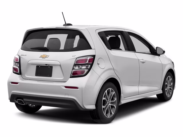 2017 Summit White Chevrolet Sonic LT FWD Hatchback
