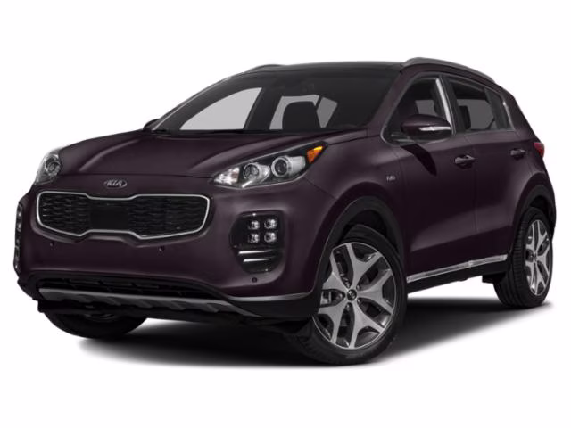 2018 Black Cherry Kia Sportage SX AWD SUV