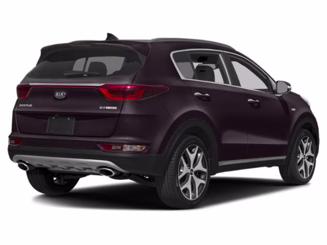 2018 Black Cherry Kia Sportage SX AWD SUV