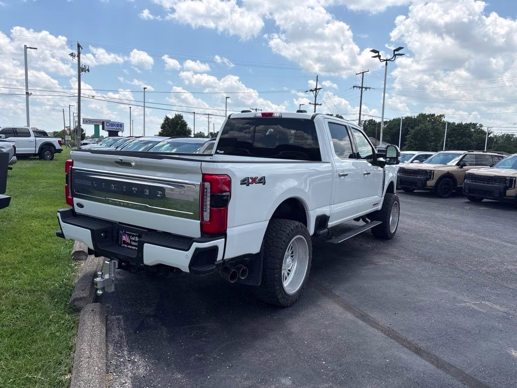 2023 White Metallic Ford Super Duty F-250 SRW Limited 4X4 Truck