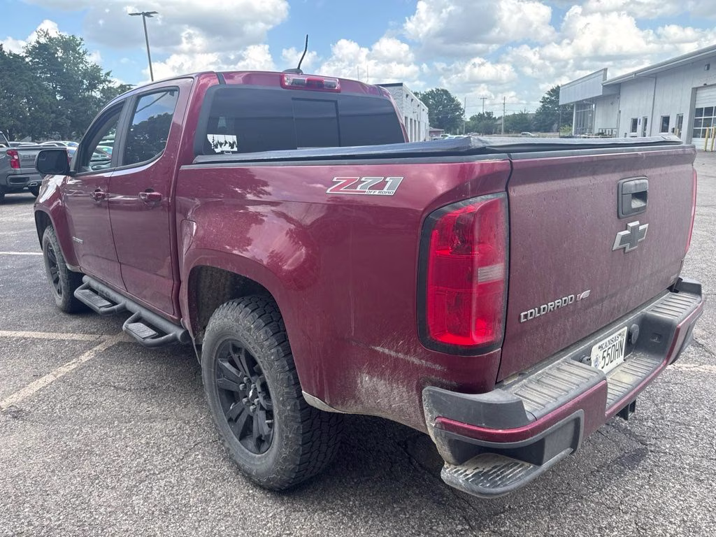 2018 Cajun Red Tintcoat Chevrolet Colorado Z71 4X4 Truck