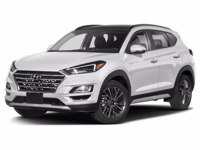 2021 Winter White Hyundai Tucson Ultimate AWD SUV
