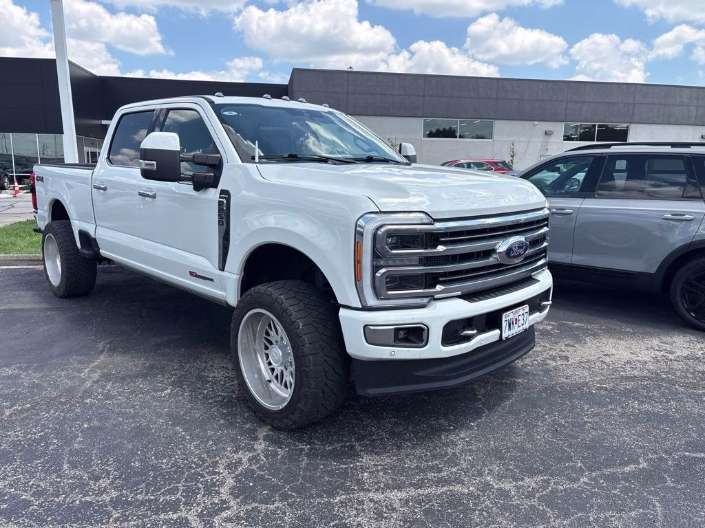 2023 White Metallic Ford Super Duty F-250 SRW Limited 4X4 Truck