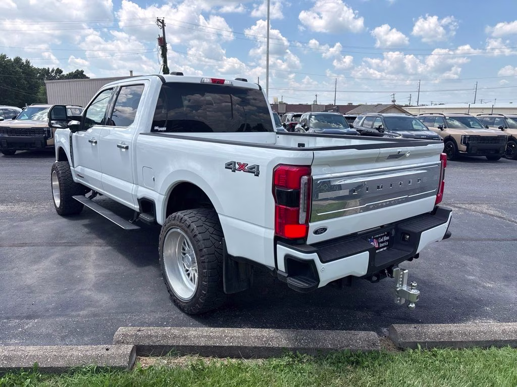 2023 White Metallic Ford Super Duty F-250 SRW Limited 4X4 Truck