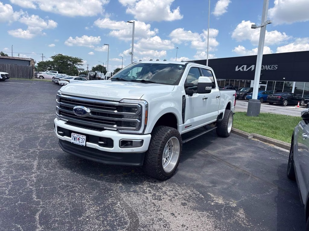 2023 White Metallic Ford Super Duty F-250 SRW Limited 4X4 Truck