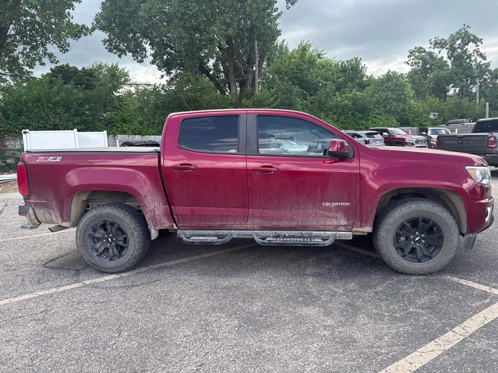 2018 Cajun Red Tintcoat Chevrolet Colorado Z71 4X4 Truck
