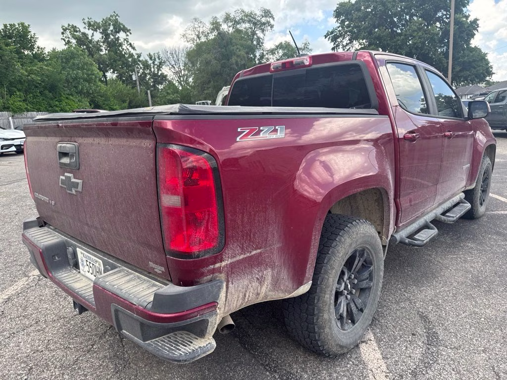 2018 Cajun Red Tintcoat Chevrolet Colorado Z71 4X4 Truck