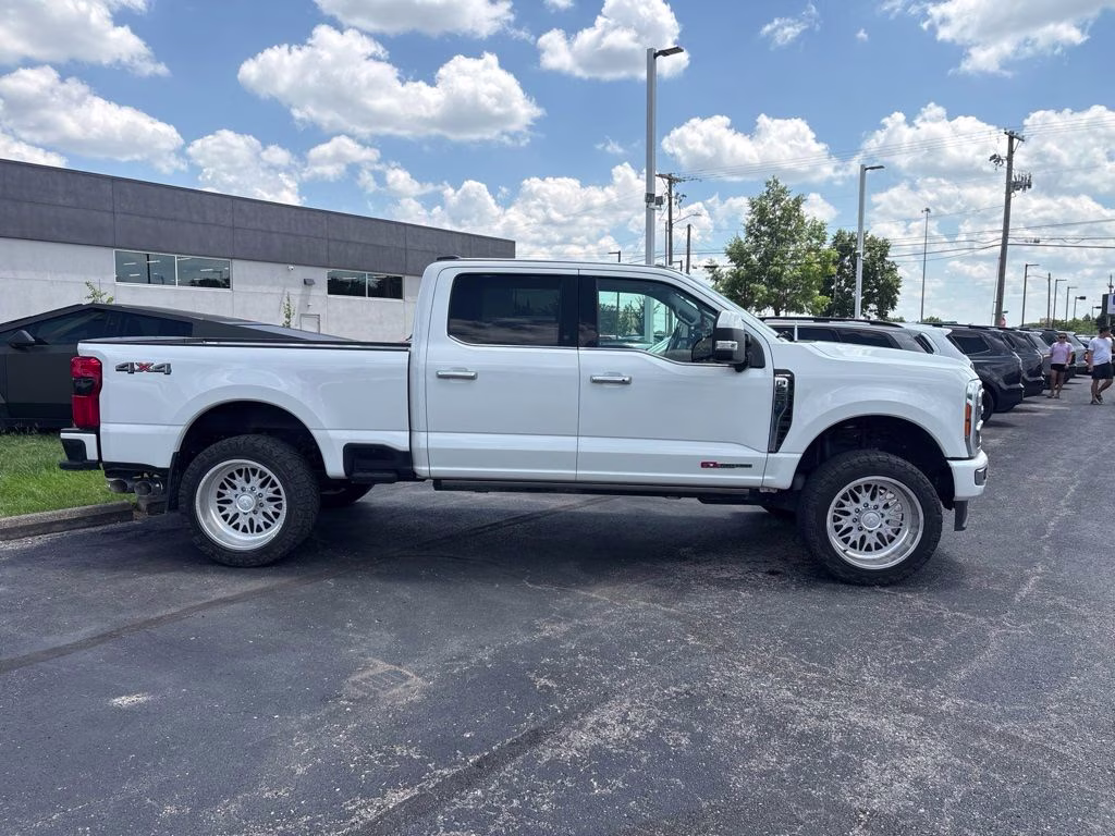 2023 White Metallic Ford Super Duty F-250 SRW Limited 4X4 Truck