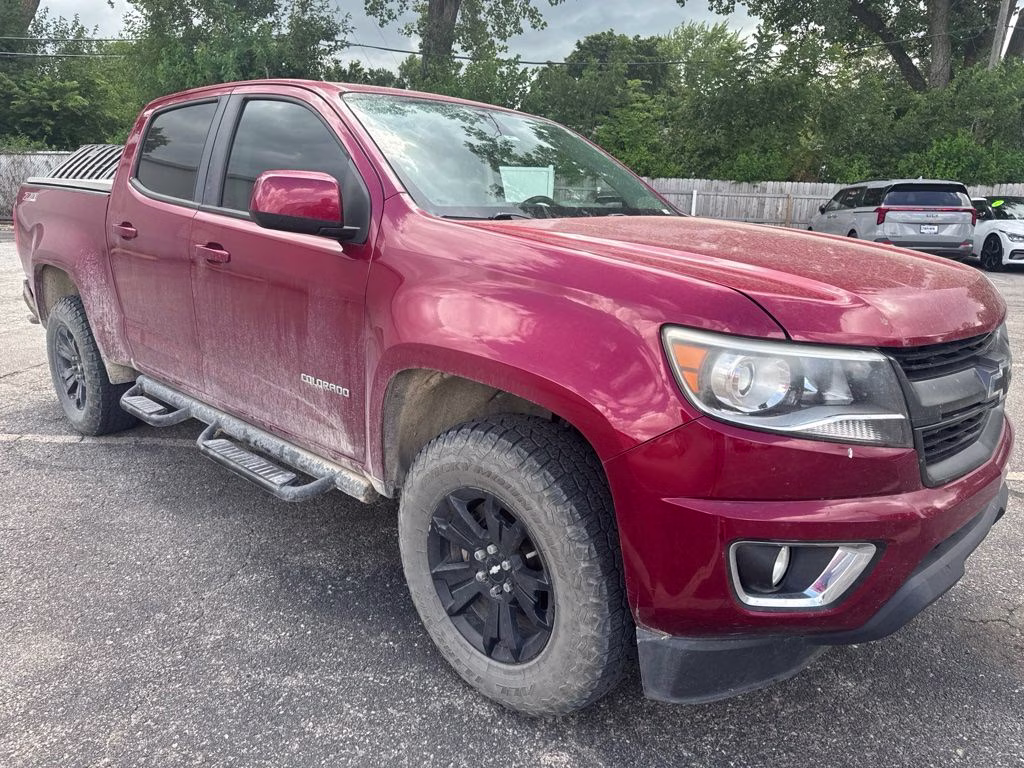 2018 Cajun Red Tintcoat Chevrolet Colorado Z71 4X4 Truck