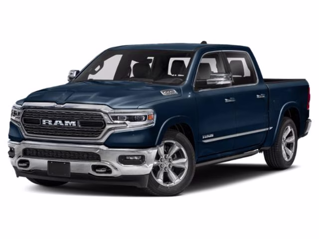 2020 Patriot Blue Pearlcoat Ram 1500 Limited 4X4 Truck