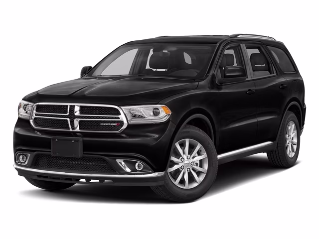 2017 Black Dodge Durango GT RWD SUV