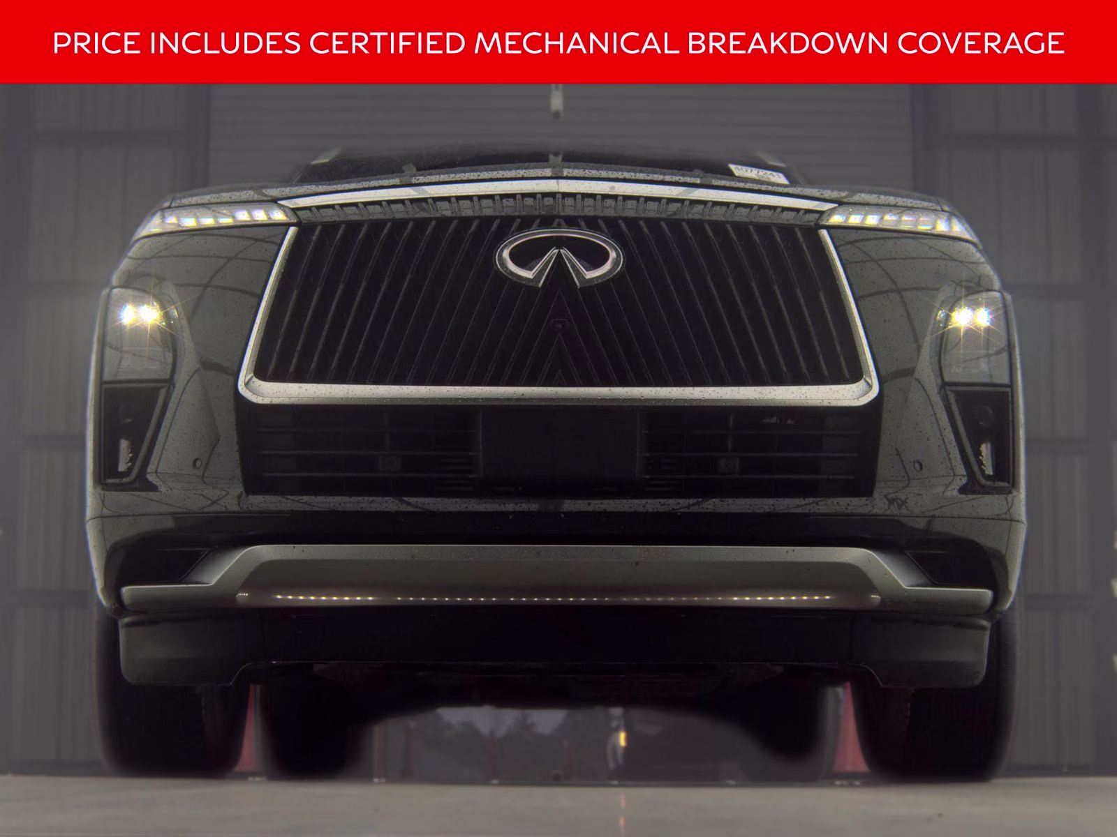 2025 Black Obsidian INFINITI QX80 PURE RWD SUV