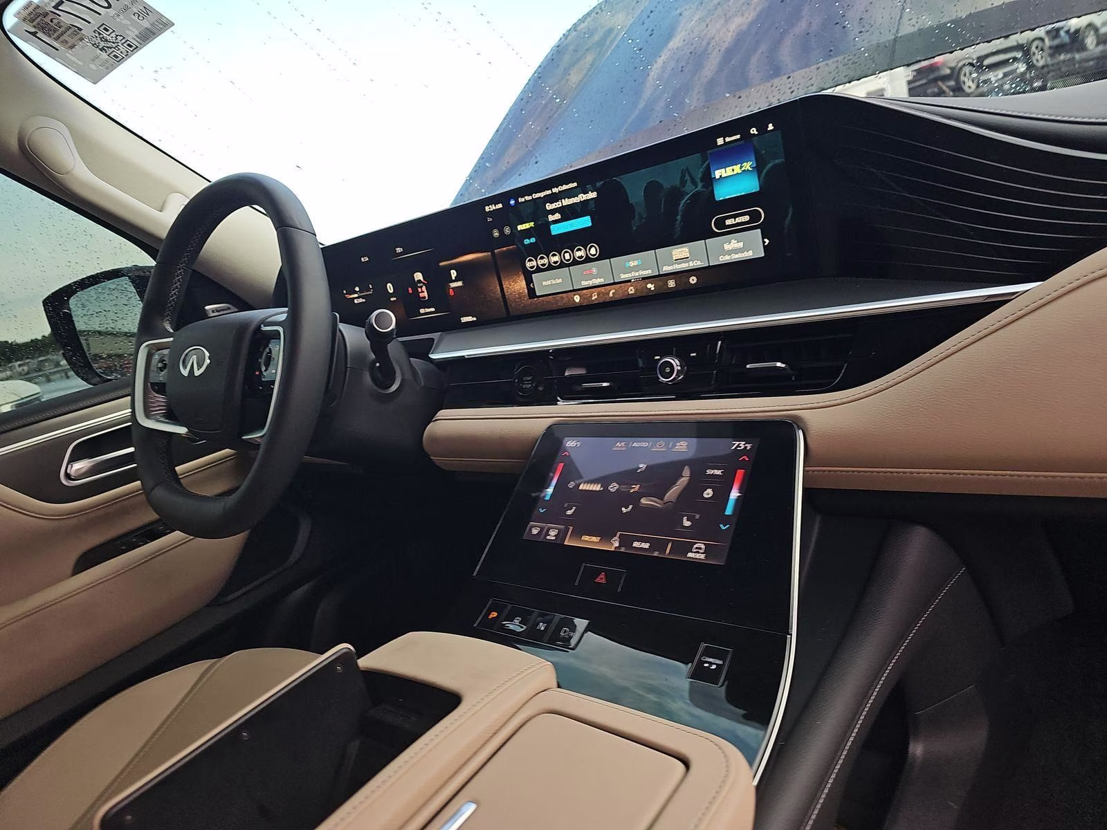 2025 Black Obsidian INFINITI QX80 PURE RWD SUV