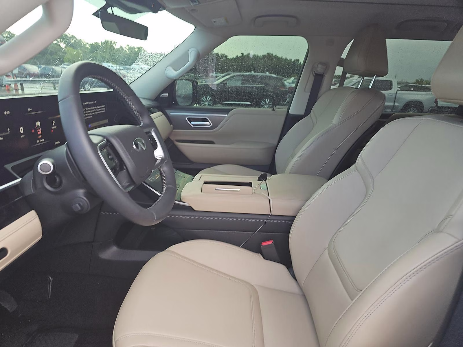 2025 Black Obsidian INFINITI QX80 PURE RWD SUV