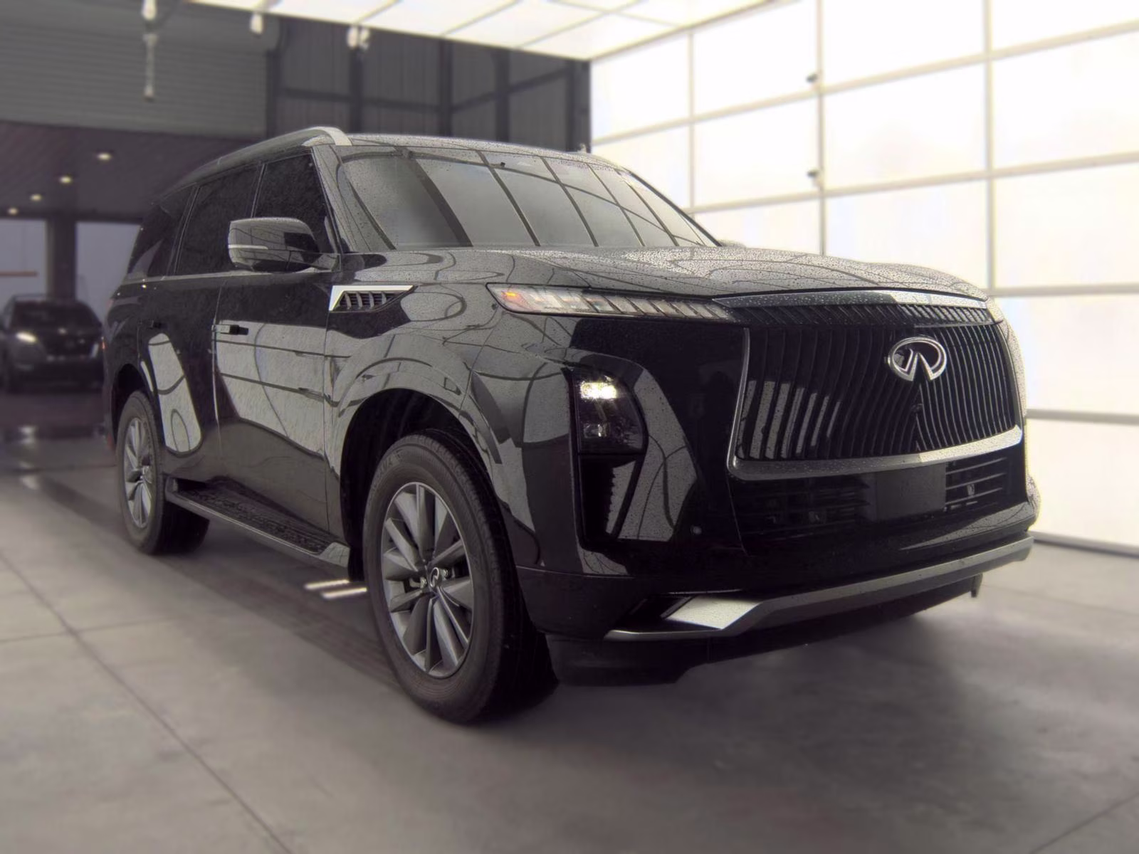 2025 Black Obsidian INFINITI QX80 PURE RWD SUV