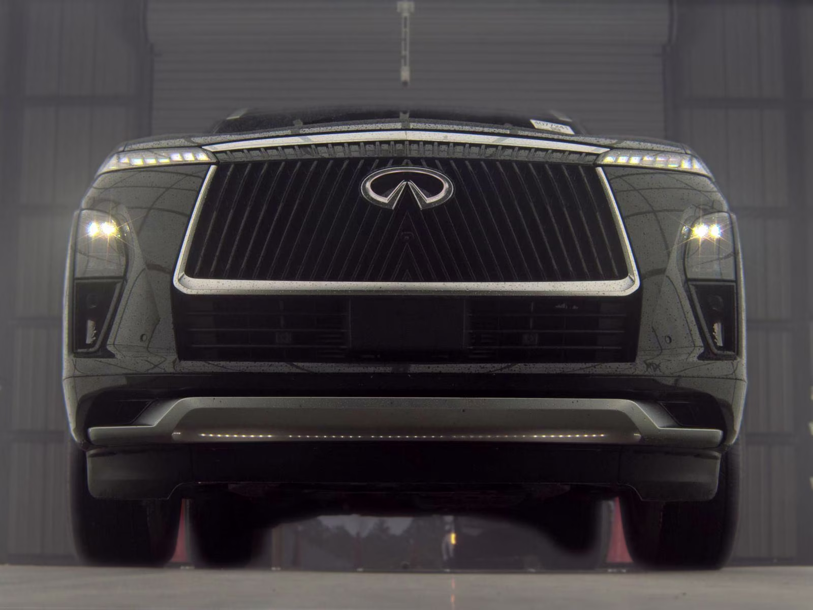 2025 Black Obsidian INFINITI QX80 PURE RWD SUV