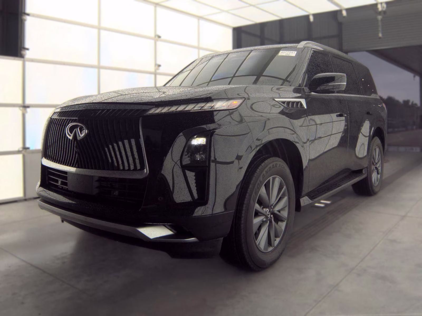 2025 Black Obsidian INFINITI QX80 PURE RWD SUV