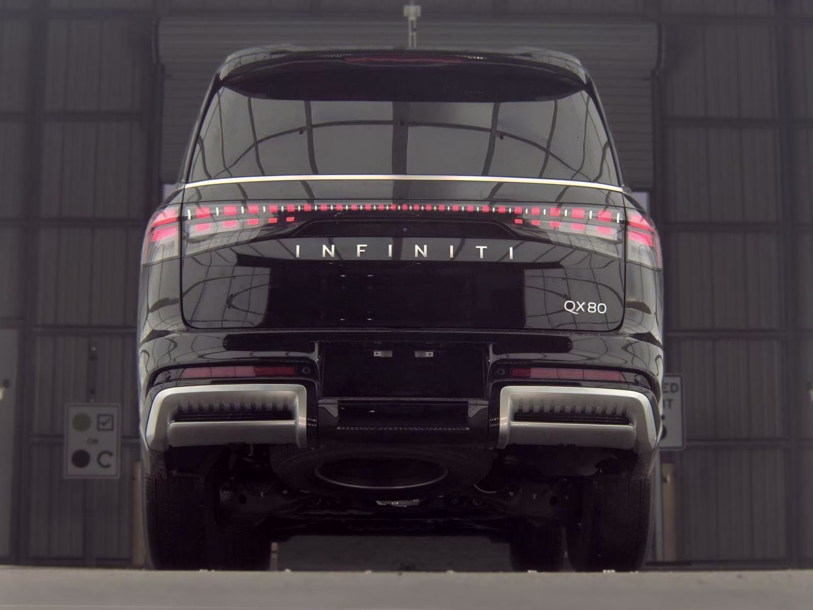 2025 Black Obsidian INFINITI QX80 PURE RWD SUV
