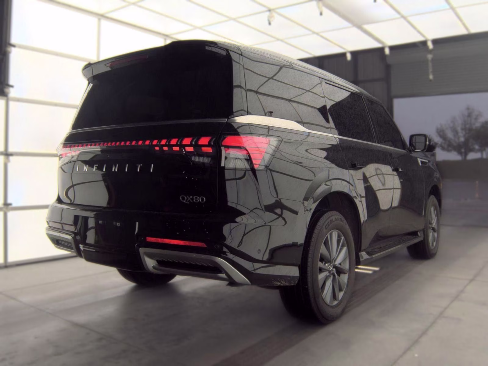 2025 Black Obsidian INFINITI QX80 PURE RWD SUV