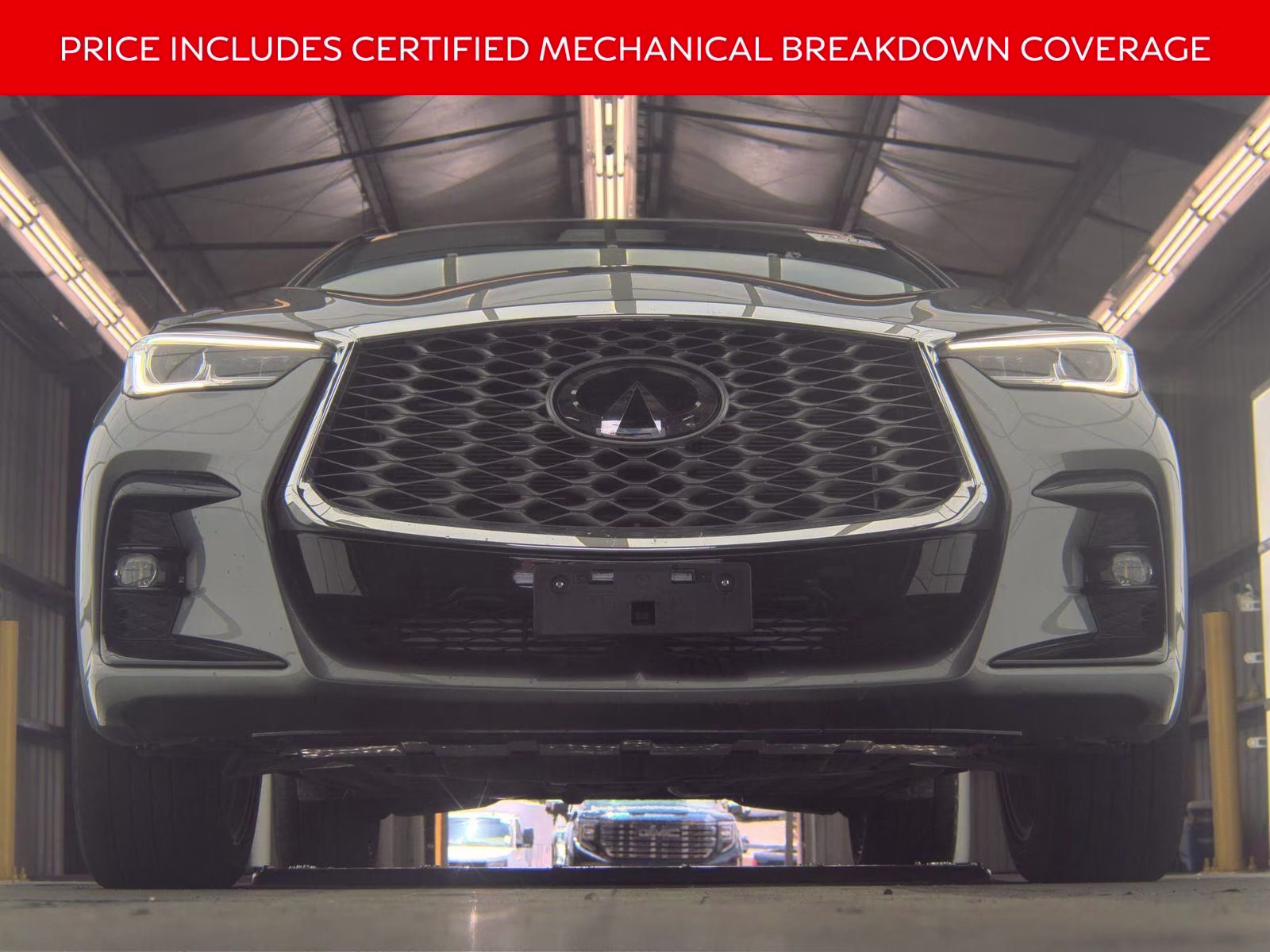 2025 Graphite Shadow INFINITI QX55 LUXE AWD SUV